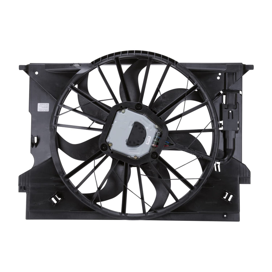 MERCEDES-Benz TYC 621510 Compatible Replacement Cooling Fan Assembly, Black
