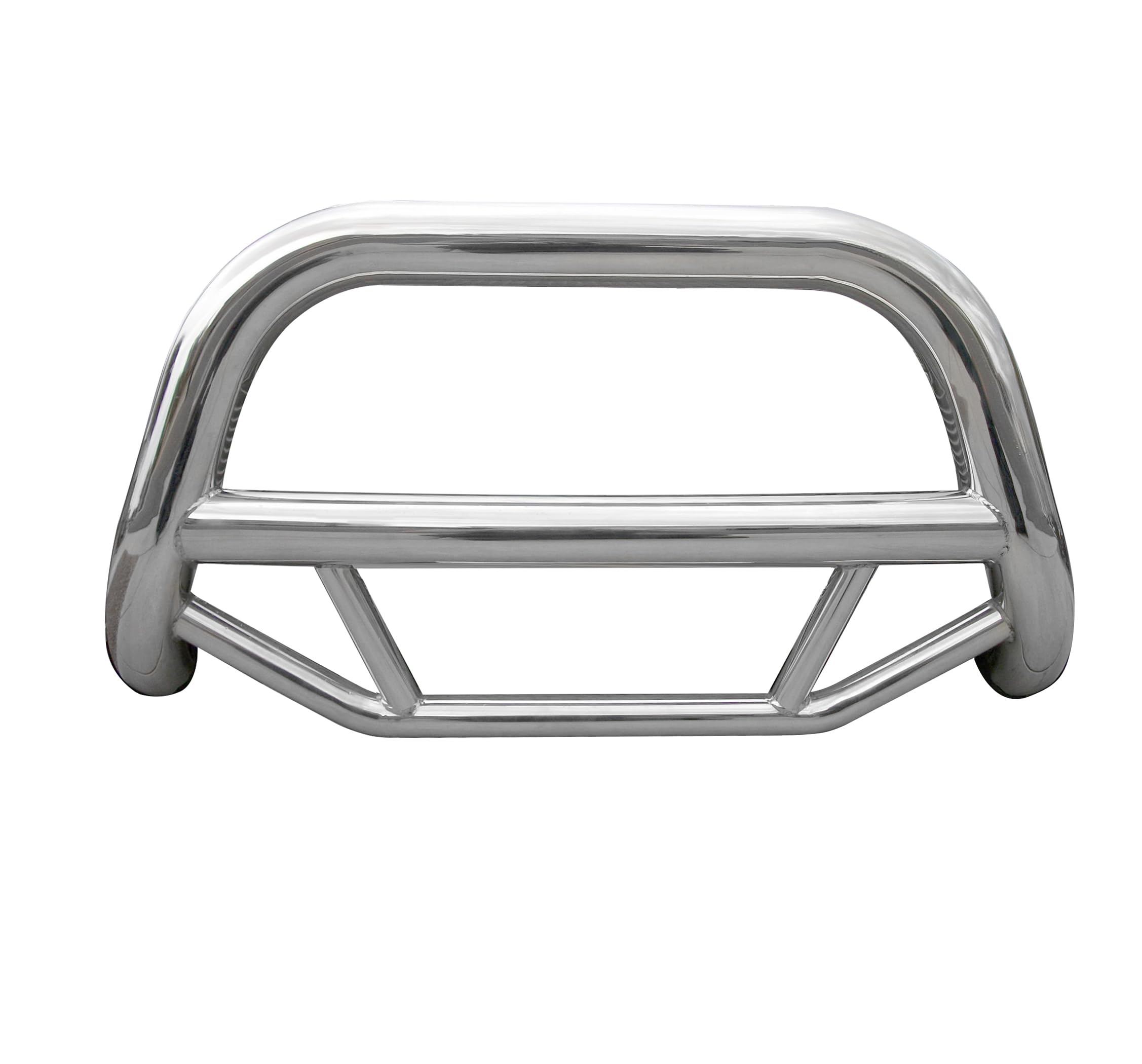 Max Bull Bar Kit Black No Skid Plate Compatible with 2011-2013 Toyota Highlander-MBB-TOF5207-PLFR