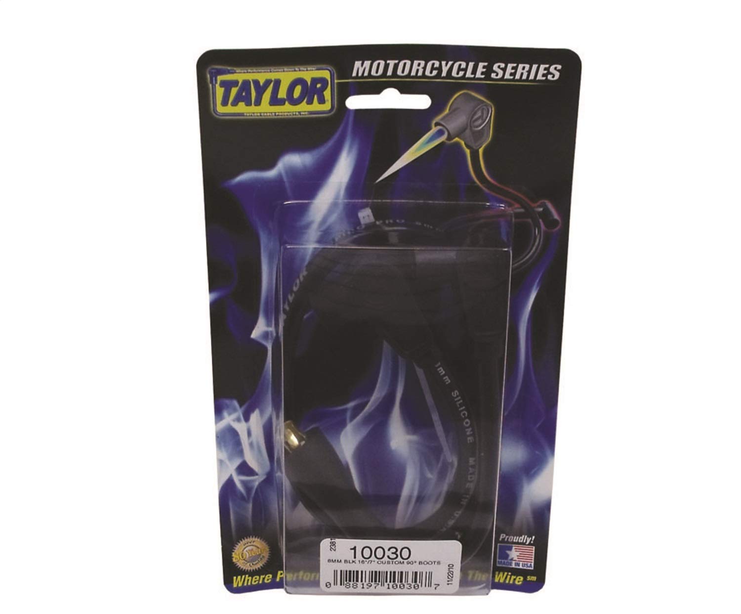 8mm Taylor Cable Spiro Pro Ignition Wire Set, 1 Pack