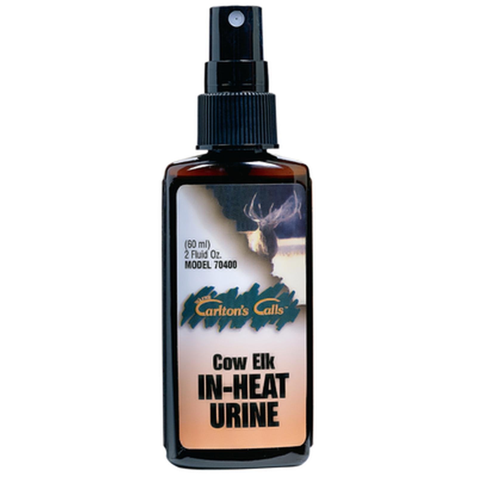 Hunters Specialties Estrus Cow Elk Urine 2 OZ Atomizer Spray Bottle Powerful Natural Cover Deer Lure Attractant for Hunting