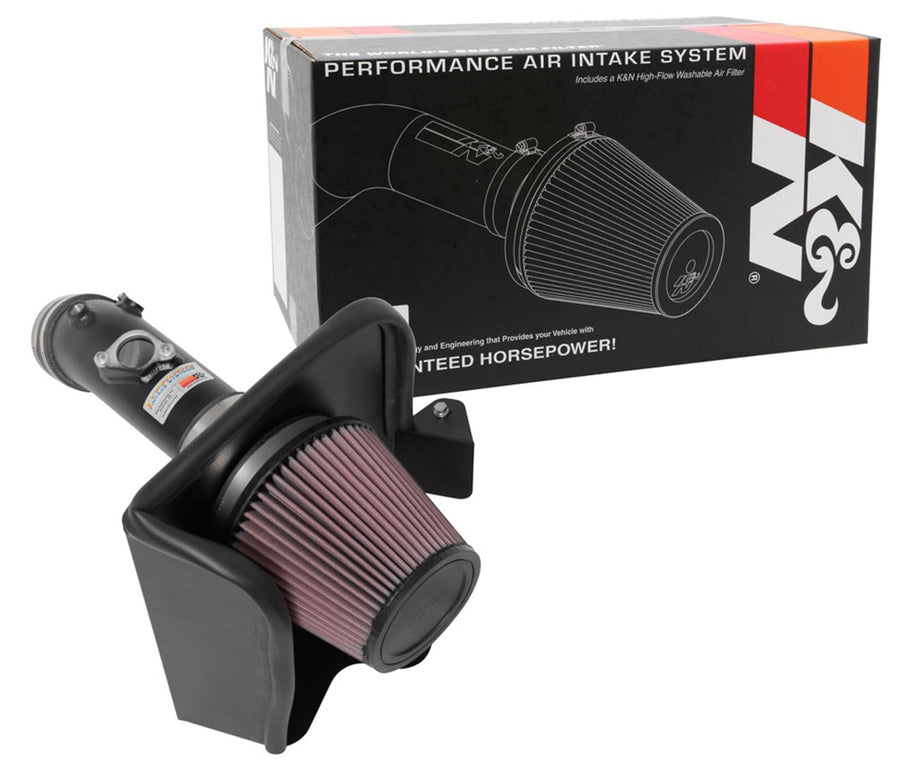 K&N Cold Air Intake System: High-Flow Air Filter, Acceleration & Increase Performance: Compatible with 2018-2024 TOYOTA: Camry, 69-8621TTK