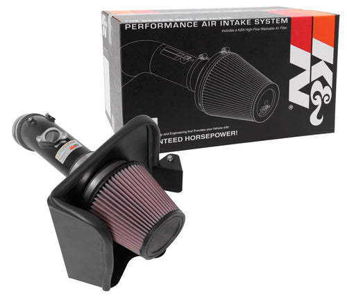 K&N Cold Air Intake System: High-Flow Air Filter, Acceleration & Increase Performance: Compatible with 2018-2024 TOYOTA: Camry, 69-8621TTK