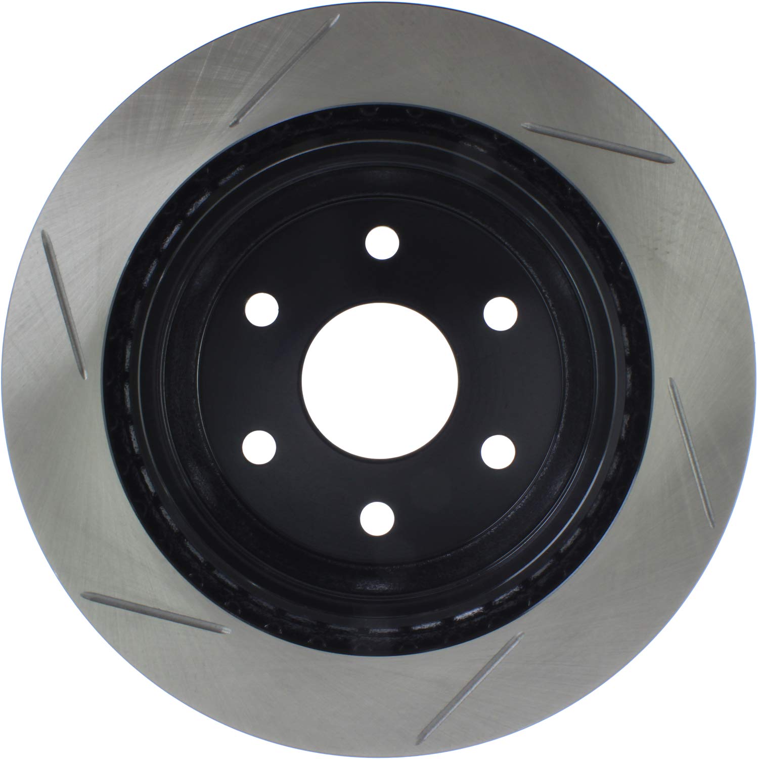 Sport StopTech 126.66045SL Rear Left Slotted Disc Brake Rotor - Fits Select Cadillac, Chevrolet, GMC Vehicles