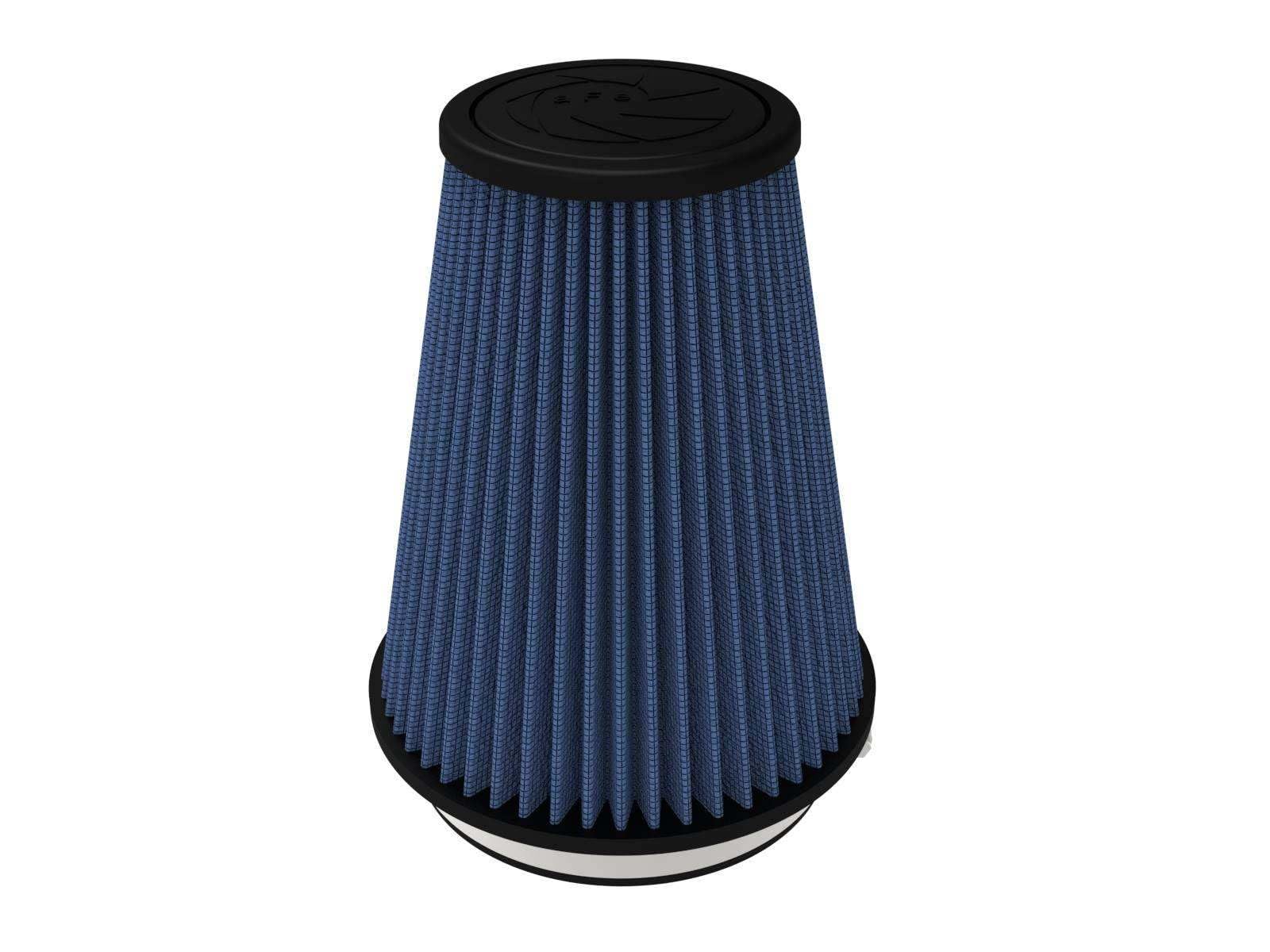 Magnum FLOW aFe POWER Universal Air Filter w/Pro 5R Oiled Media - 5" Inlet, 8" Tall - #25-50001R