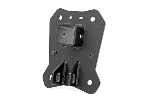 2" Receiver Hitch Rough Country for Polaris RZR Turbo R/Turbo R 4 - Heavy-Duty Steel, Bolt-On UTV Hitch for Towing & Accessories