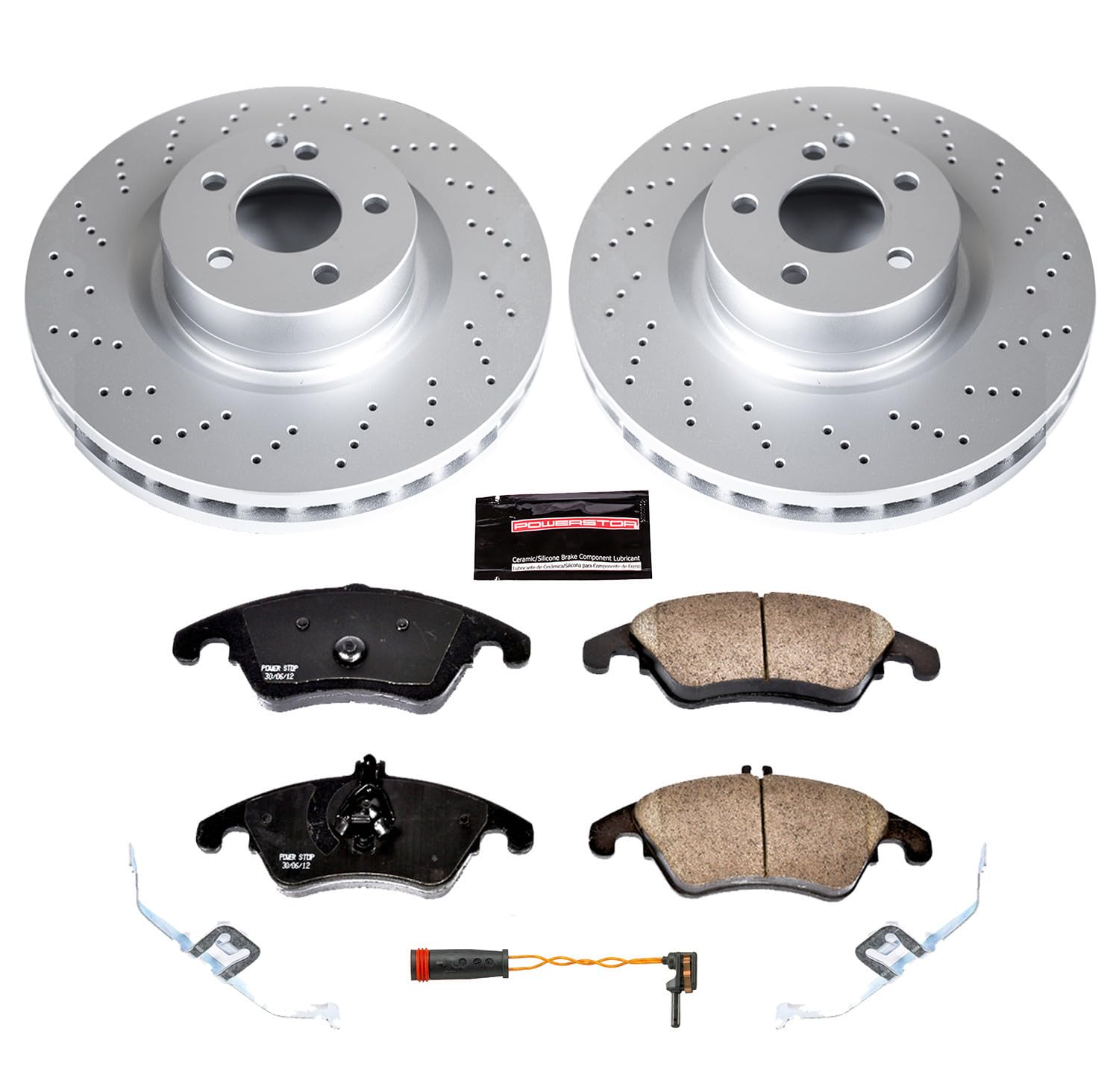 Power Stop Z23 Evolution Sport Geomet® Coated Brake Kit CRK6207