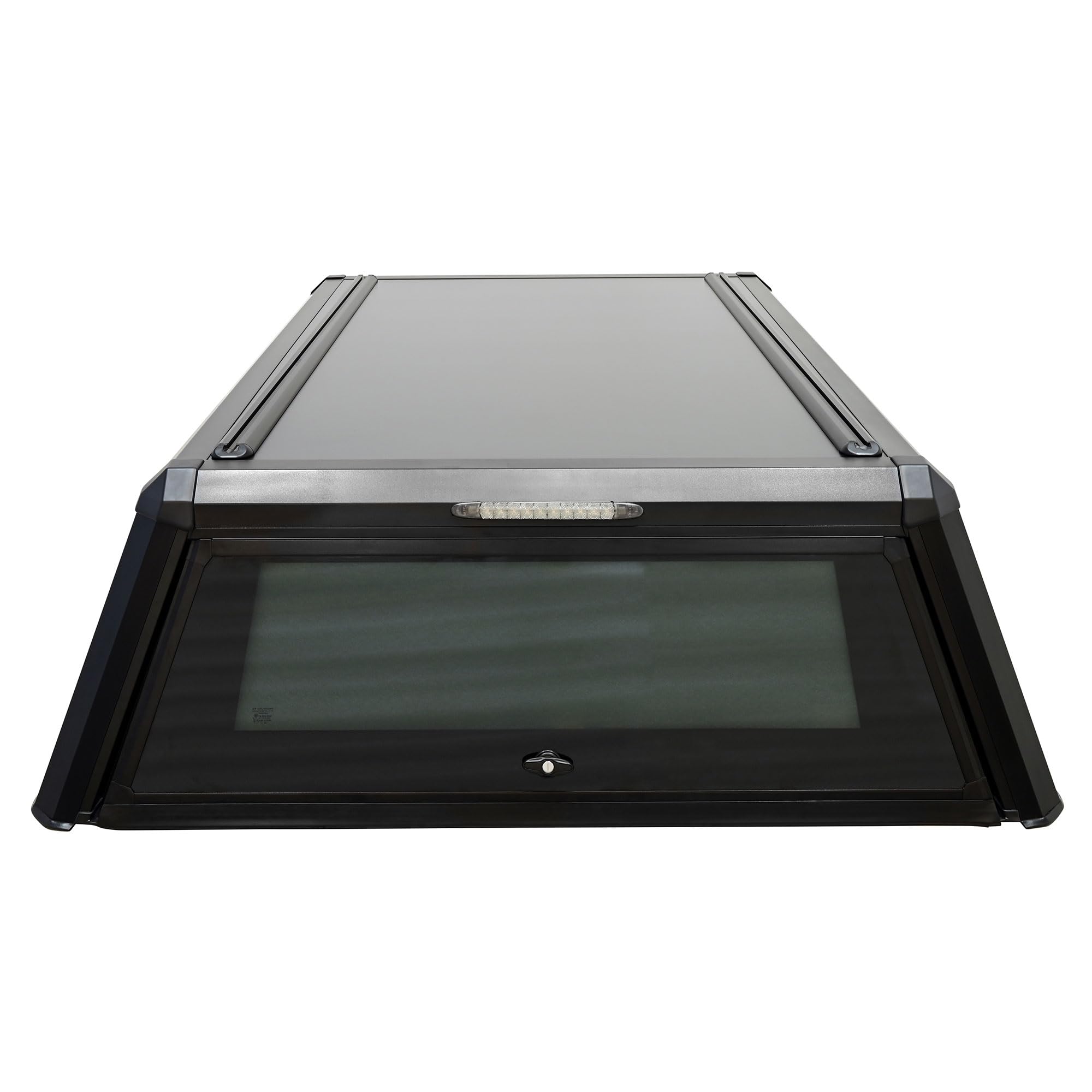 EXP Truck Cap Westin 16-12815 with Solid Front Glass fits 2024-2026 Tacoma 6' Bed Matte Black