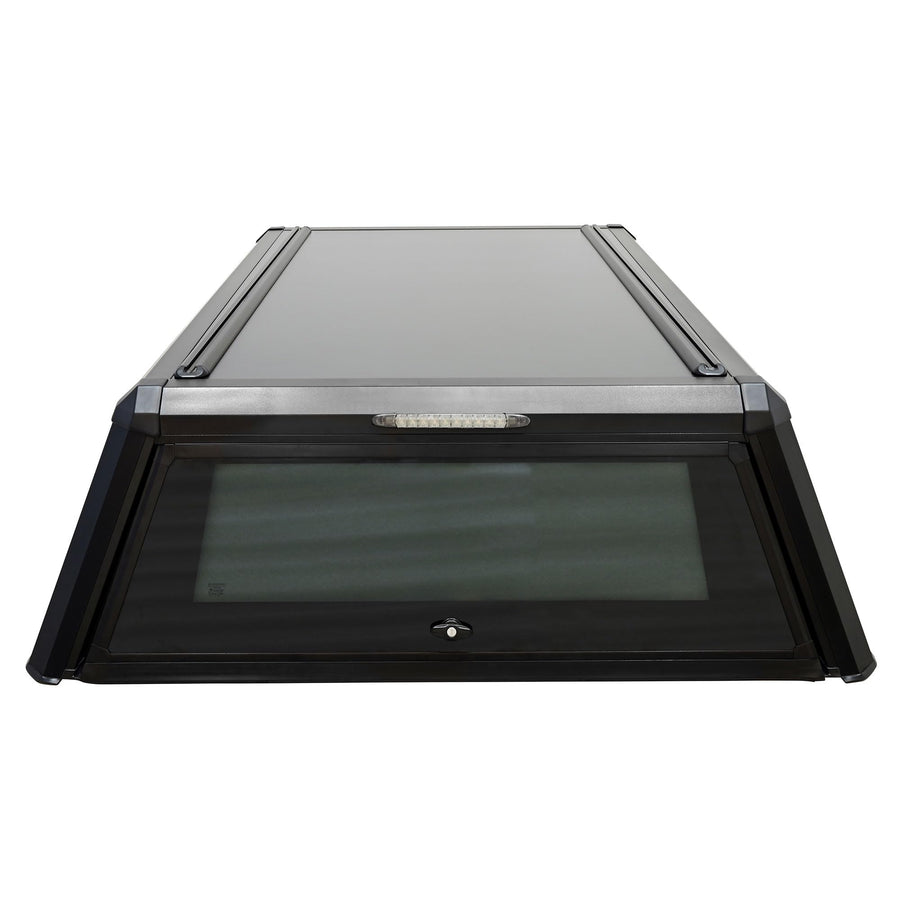 EXP Truck Cap Westin 16-12815 with Solid Front Glass fits 2024-2026 Tacoma 6' Bed Matte Black