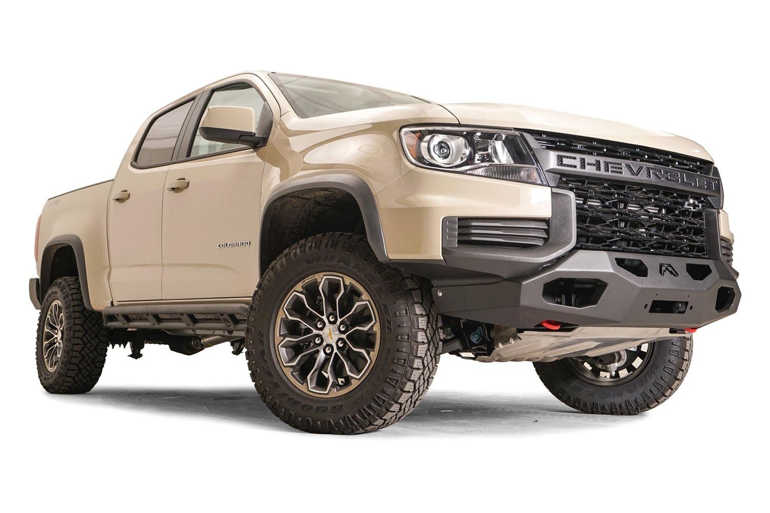 Front Replacement Bumper Fab Fours Inc. CC21-N5151-1 fits Chevrolet Colorado