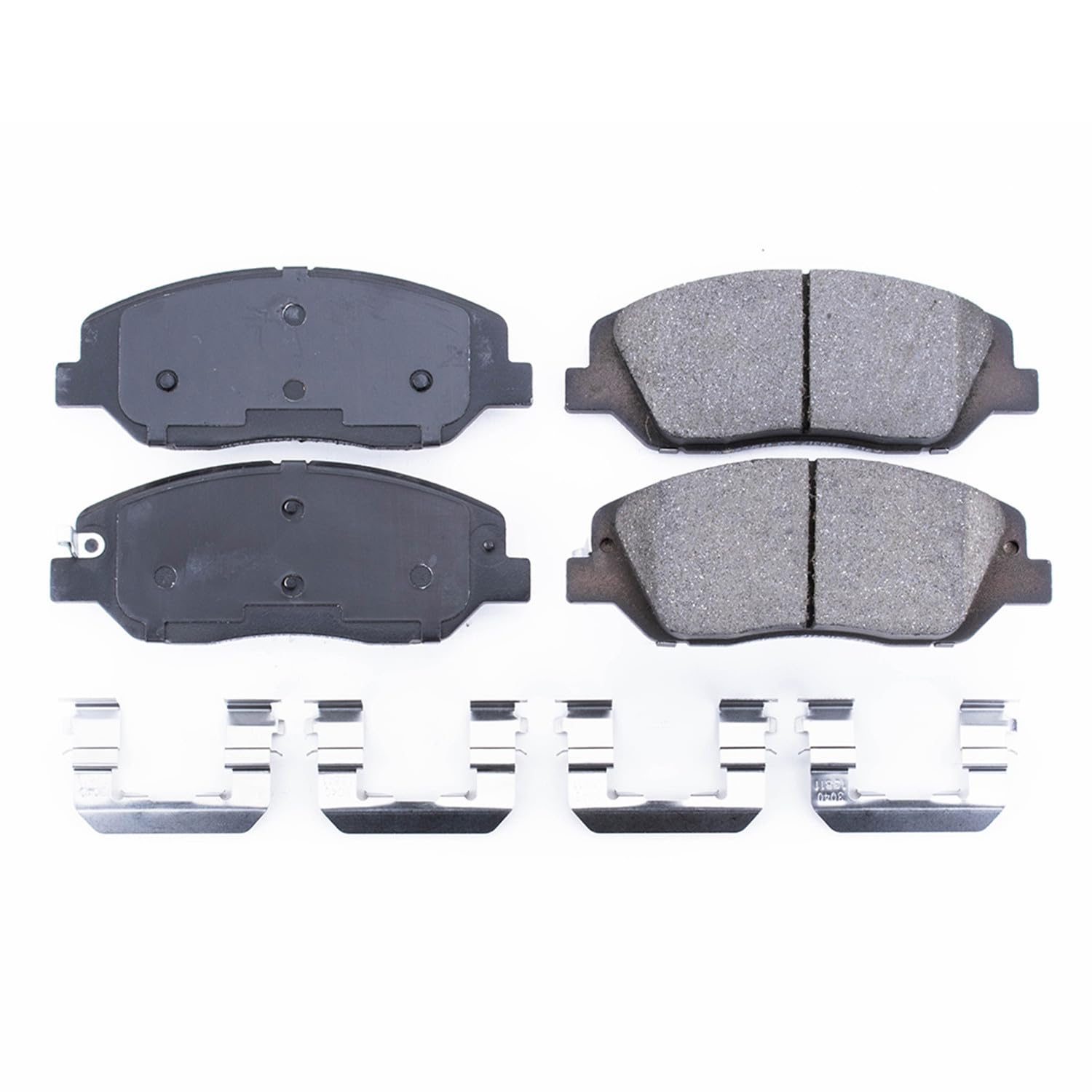 Hyundai Santa Fe Front Brake Kit For 2017-18 | Hyundai Santa Fe XL 2013-19 - Ceramic Brake Pads With Installation Hardware, 17-1917