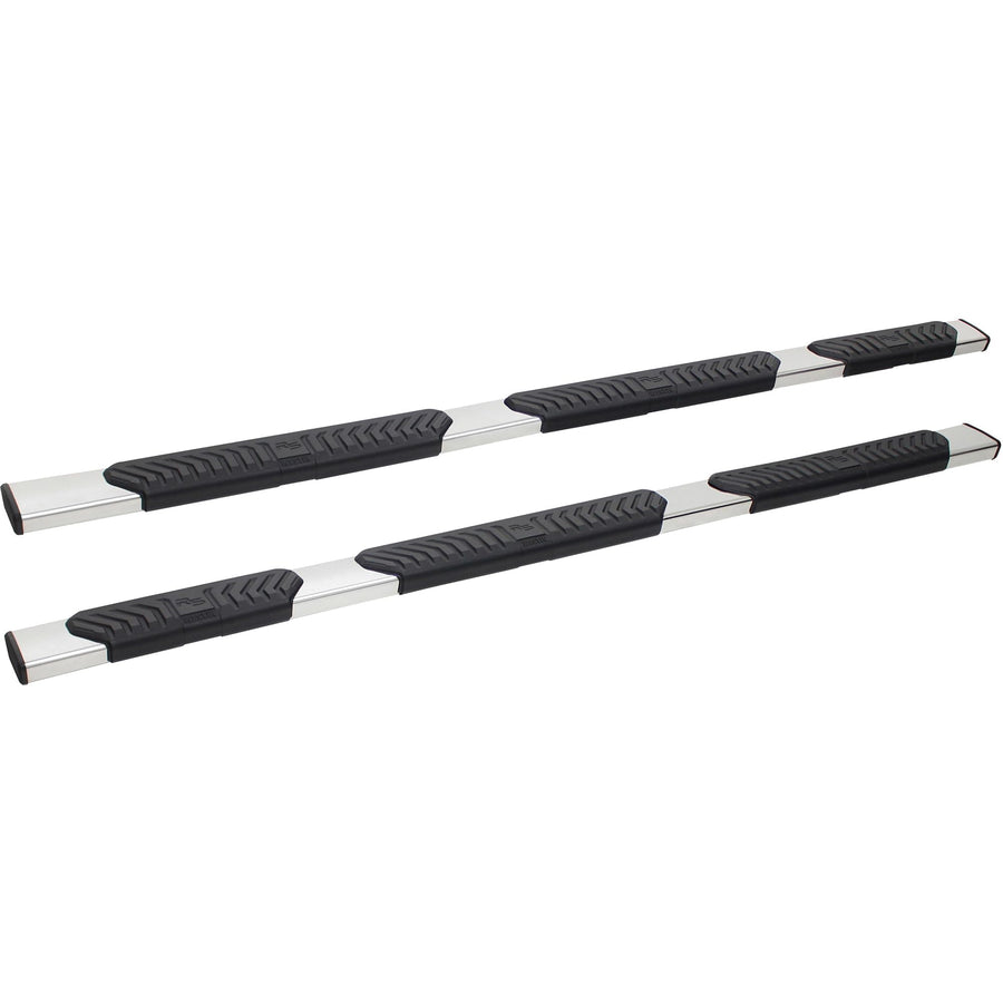 28-534700 Westin R5 Wheel to Wheel Modular Nerf Bars fits 2019-2024 Ram 1500 Crew Cab 5'7" Bed (Exc 2019-2023 1500 Classic) Polished Pair