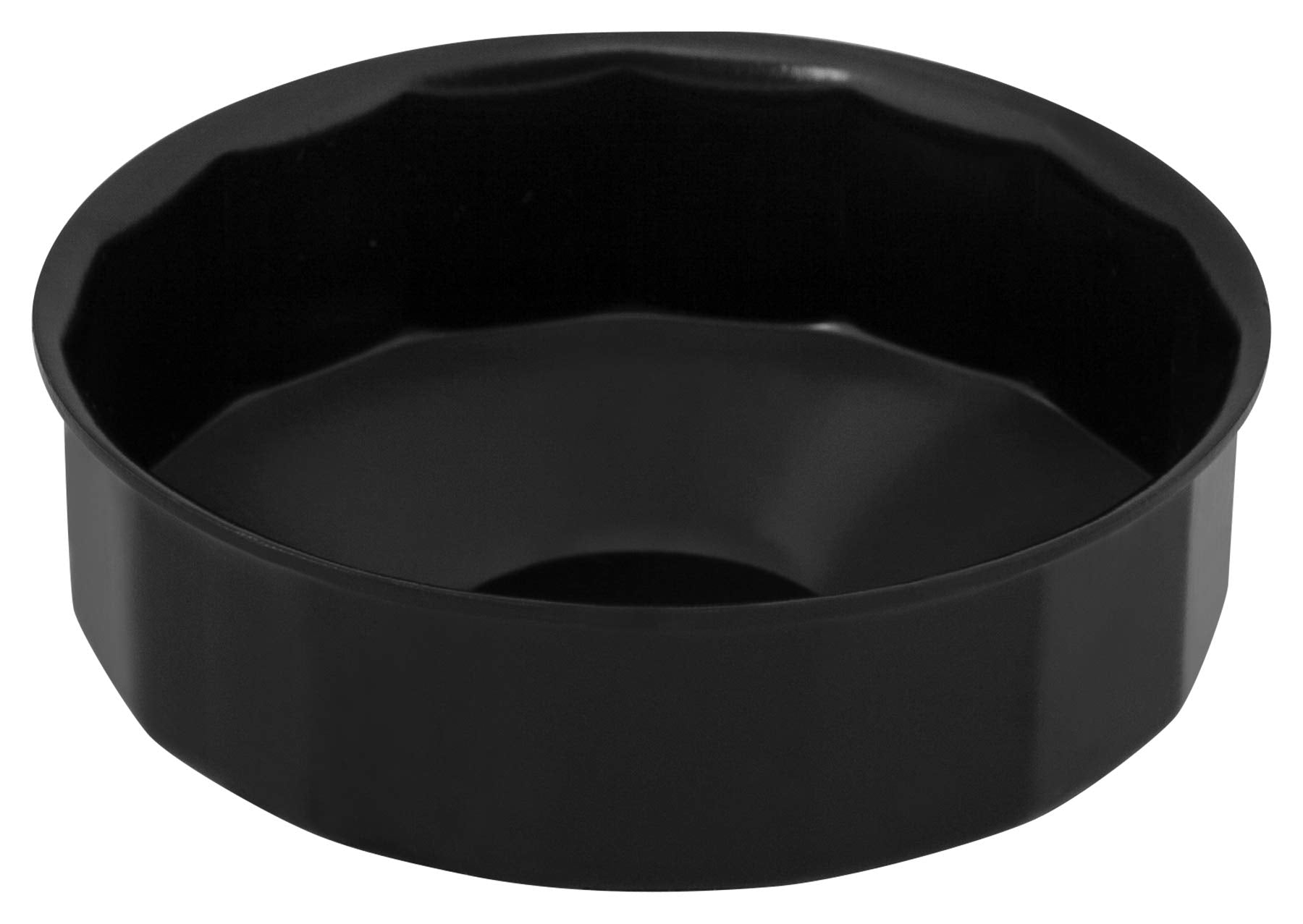 W54112 Performance Tool Oil Filter Wrench, Steel Construction for Strength, Fits Multiple Brands with 3/8-Inch Drive Tool