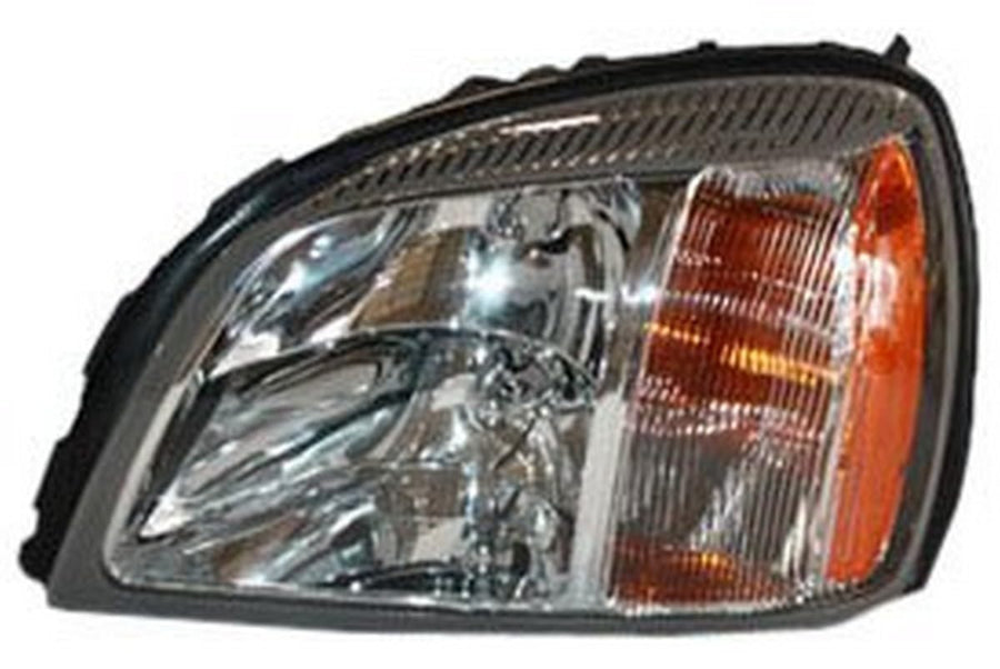 Left TYC Headlight Assembly Compatible with 2000-2002 Cadillac Deville
