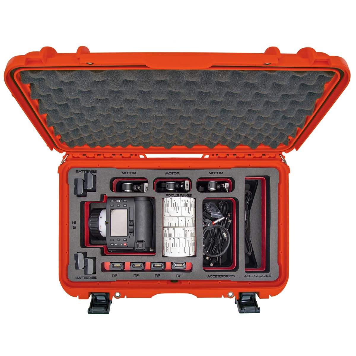 Wheeled Waterproof Case Nanuk 935, Orange