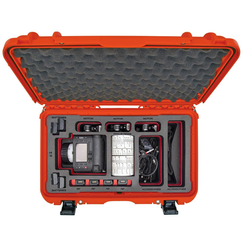 Wheeled Waterproof Case Nanuk 935, Orange