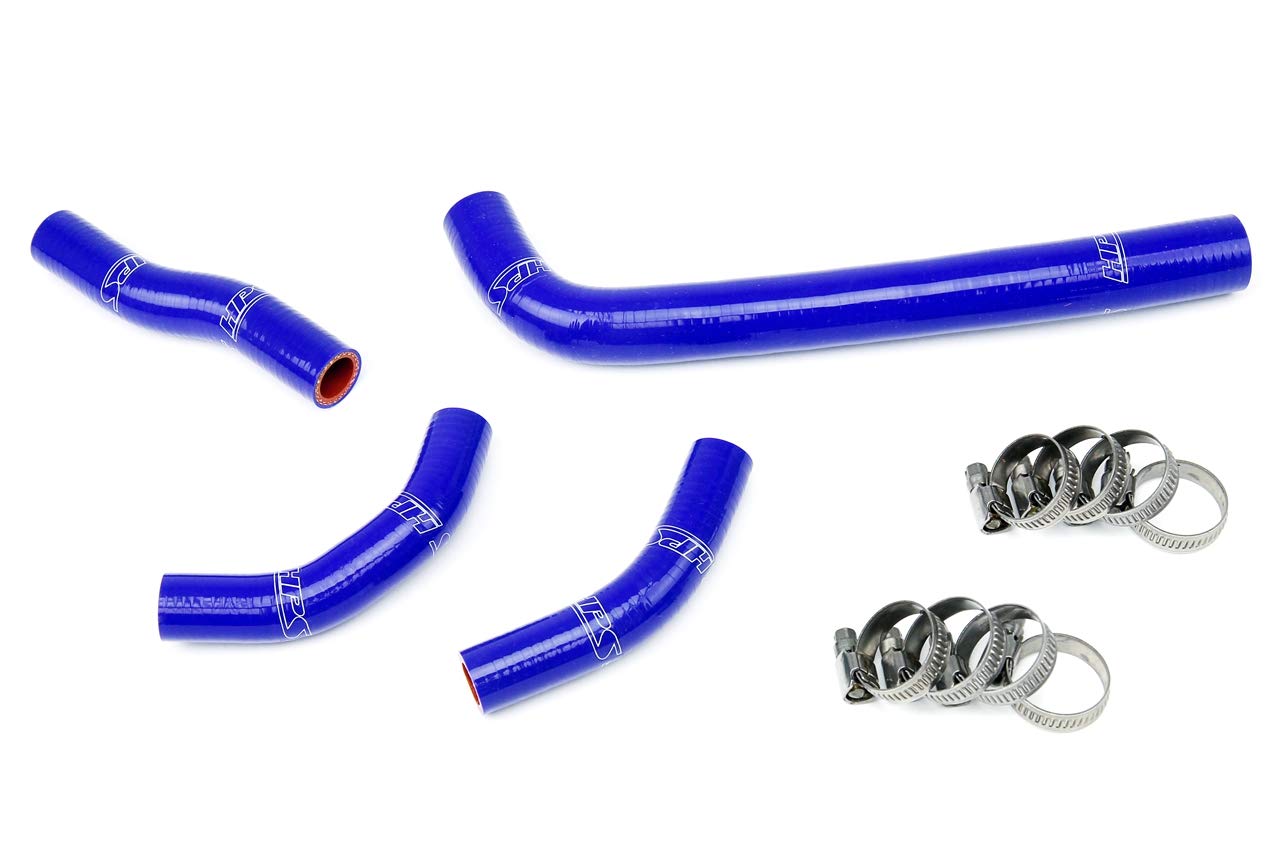 Blue HPS 57-1235-BLUE Silicone Radiator Coolant Hose Kit