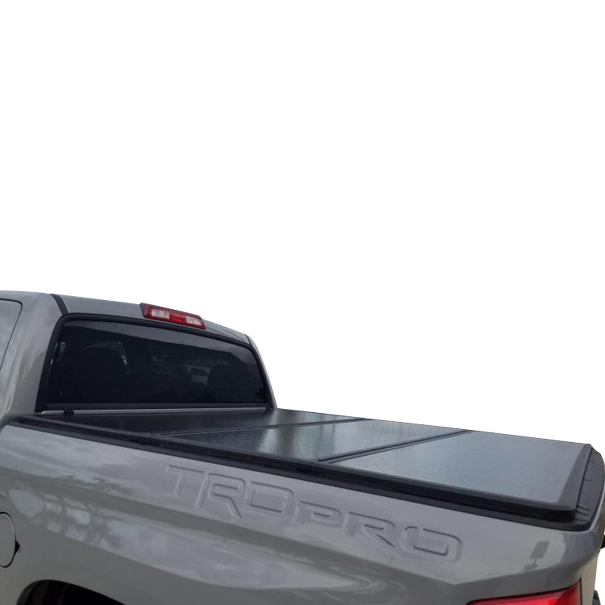 Hard Tonneau Cover Black Horse High Profile Trifold Black (5.4ft Bed) Compatible with 2007-2020 Toyota Tundra