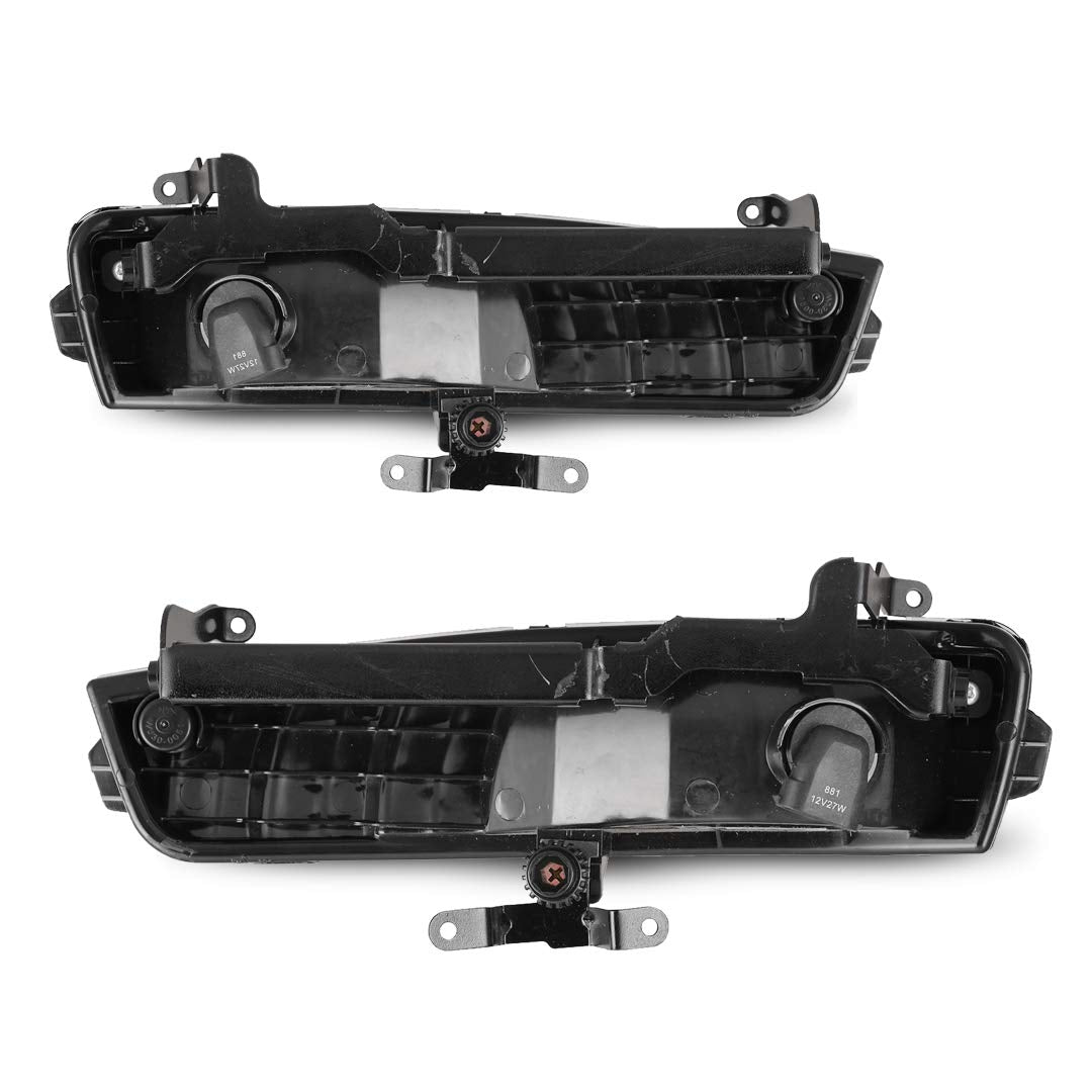 Winjet Driving Fog Lights Compatible with [2006 2007 2008 2009 2010 2011 Hyundai Accent] + Switch + Wiring Kit