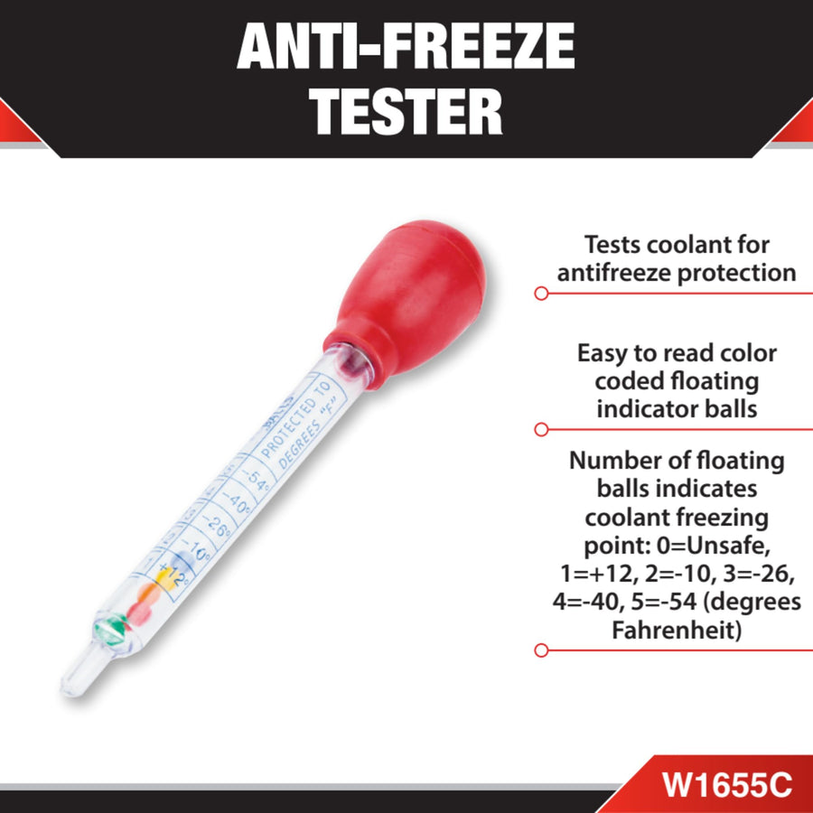 Anti-Freeze Tester Performance Tool W1655C