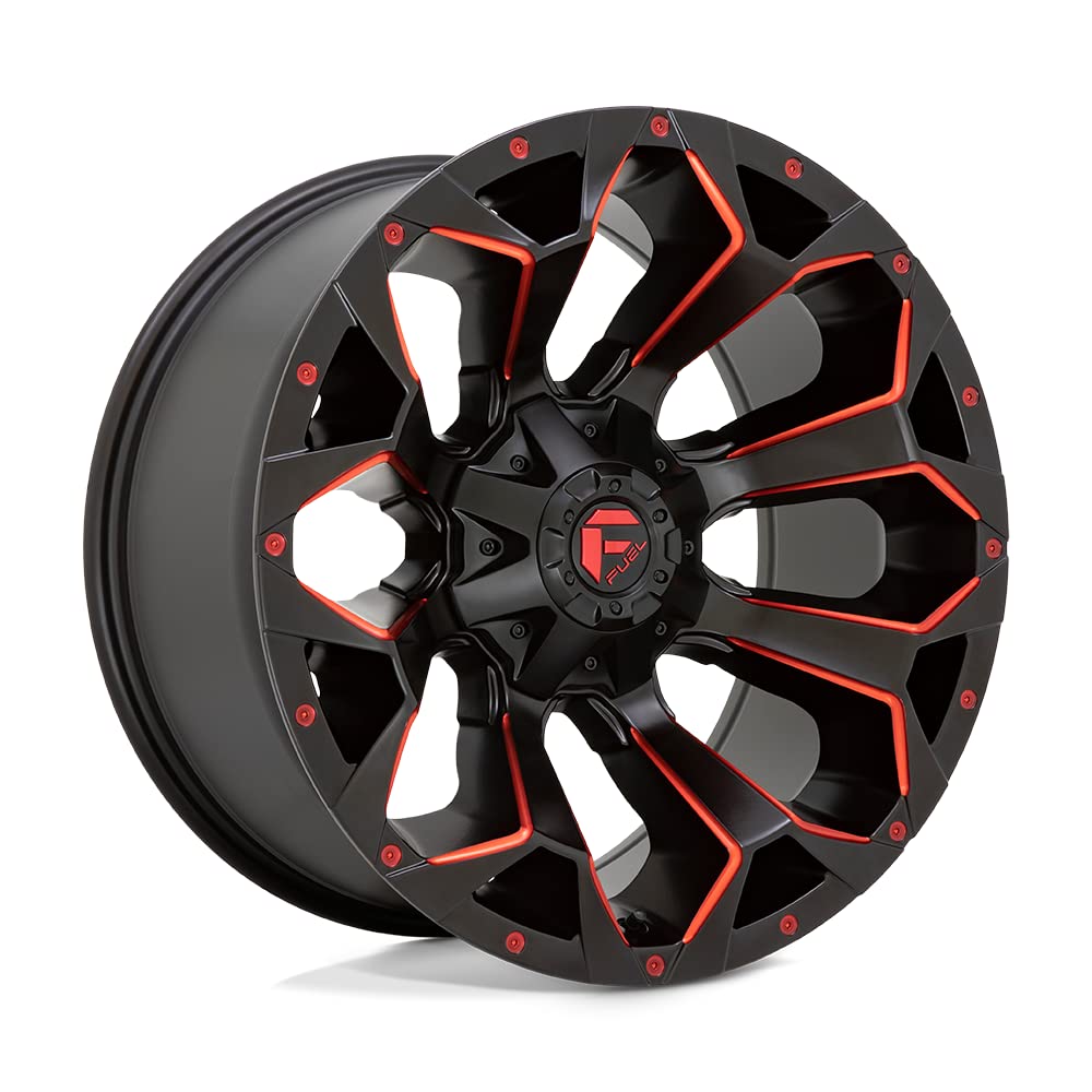 1PC Fuel D787 18X9 8X6.5 M-BLK RD-MILL 01MM - D78718908250