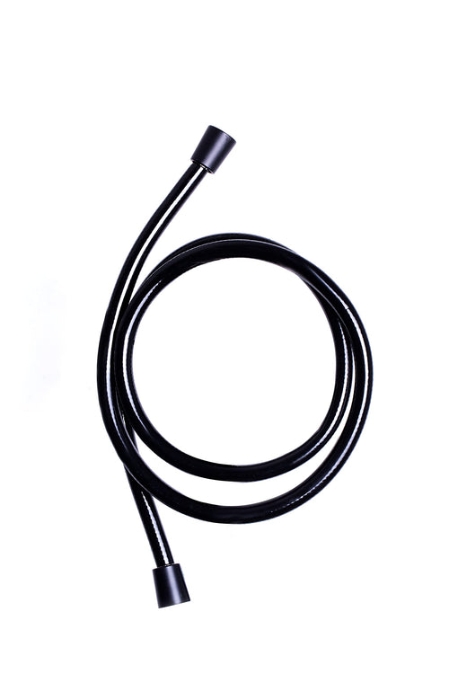 Dura Faucet RV DF-SA230-MB Extra Long 60 inch Lightweight Vinyl Shower Hose Replacement, Ultra-Flexible and Kink-Free Handheld Shower Hose, Universal Connectors (Matte Black)