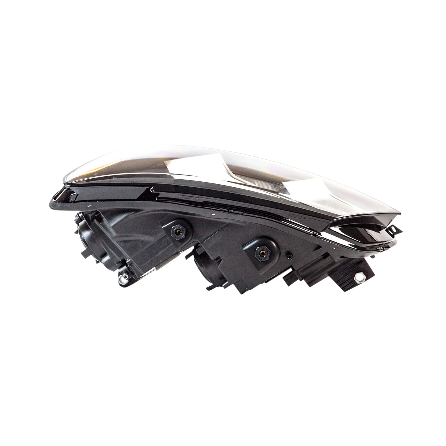 Left TYC Headlight Assembly Compatible with 2012-2015 Volkswagen Passat