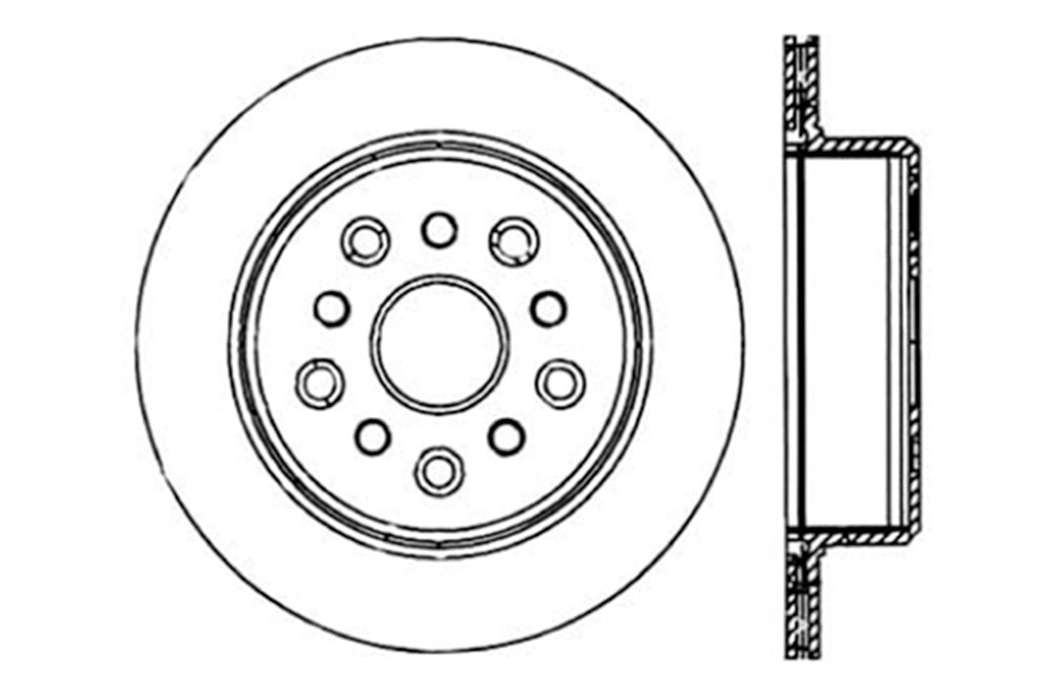 Brake Rotor StopTech (128.44105CR)