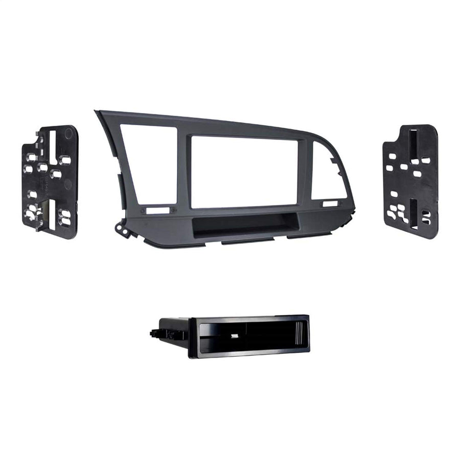 Metra Single DIN 99-7376B Dash Kit for 2017-Up compatible with Hyundai Elantra