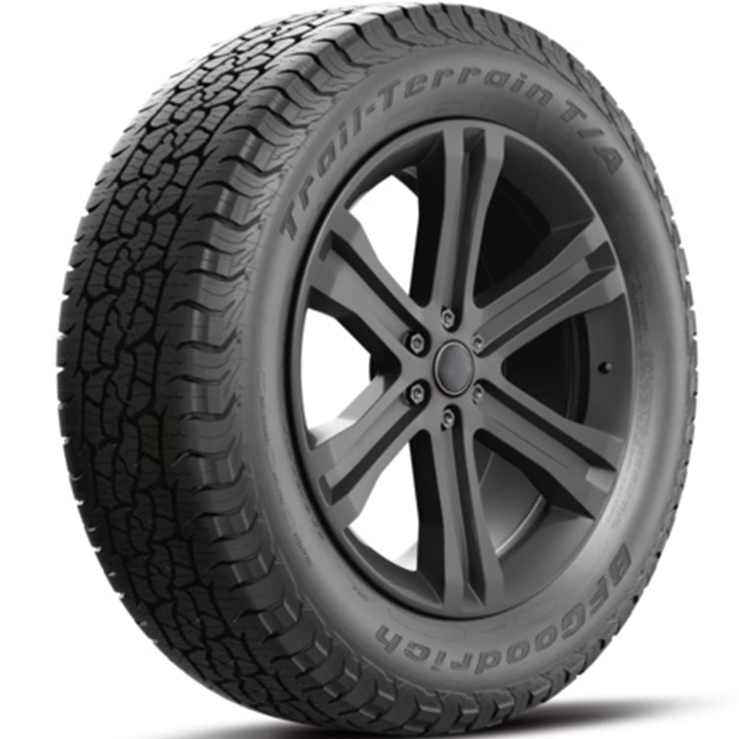 Trail-Terrain T/A BFGoodrich On and Off-Road Tire for Light Trucks, SUVs, and Crossovers, 265/50R20 107H