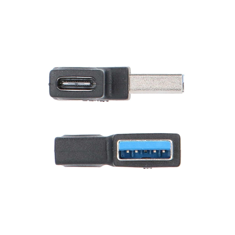 USB-A 3.0 Metra Brands to USB-C 2.0 Right Angle Adapter