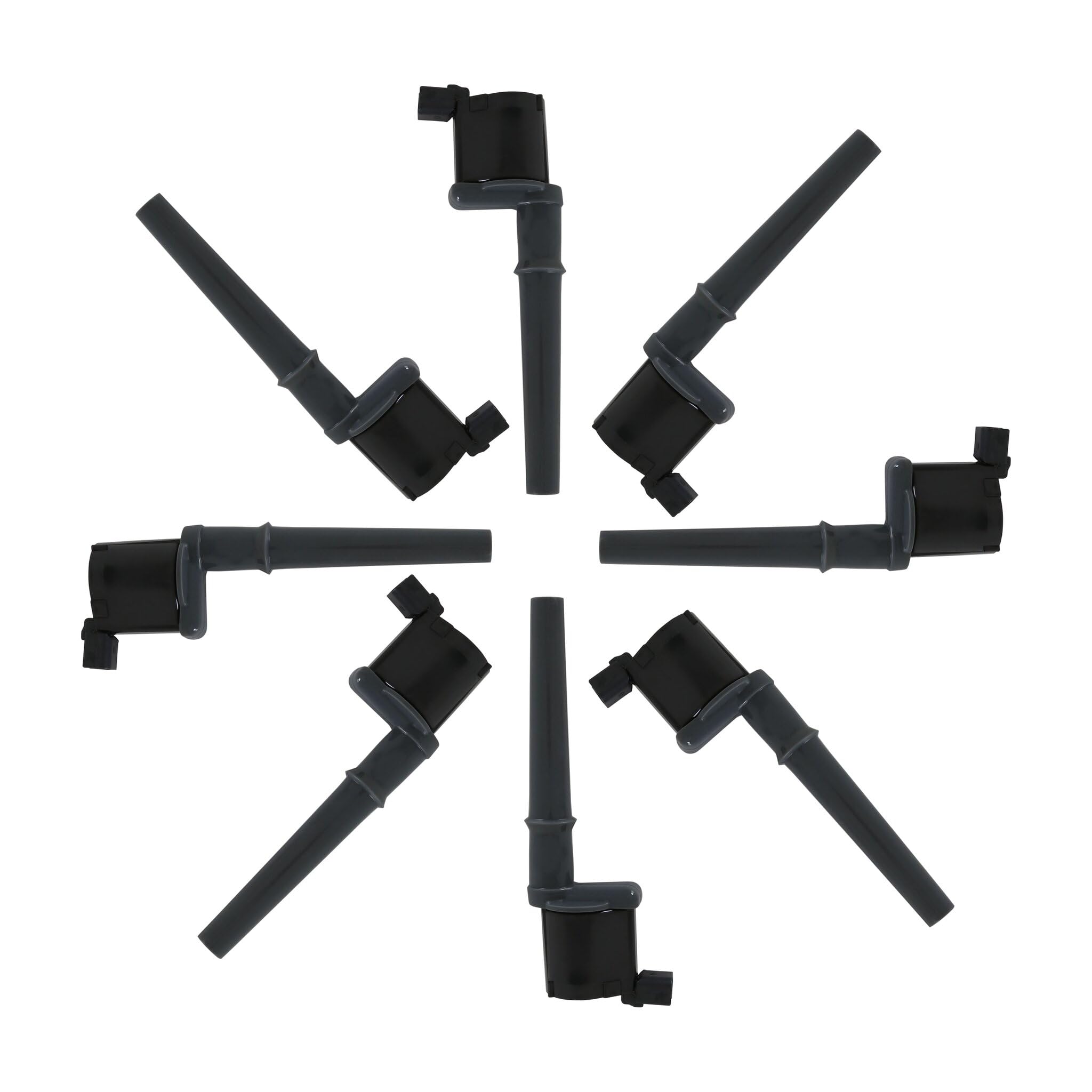 SuperCoil ACCEL 140034K-8 Ignition Coil - Black - 8 Pack