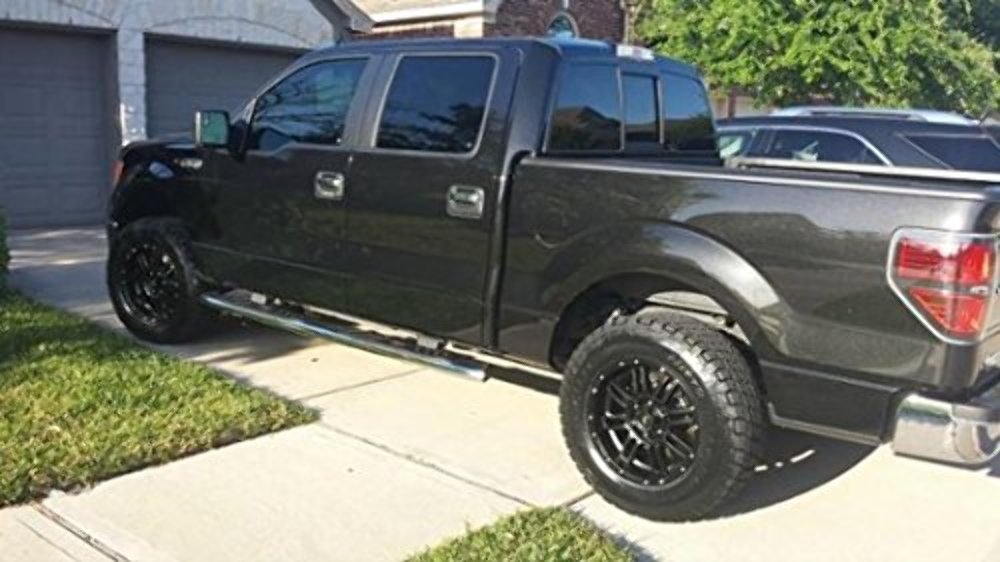 AR901 American Racing Satin Black Wheel (20x9"/6x139.7mm, +20mm offset)