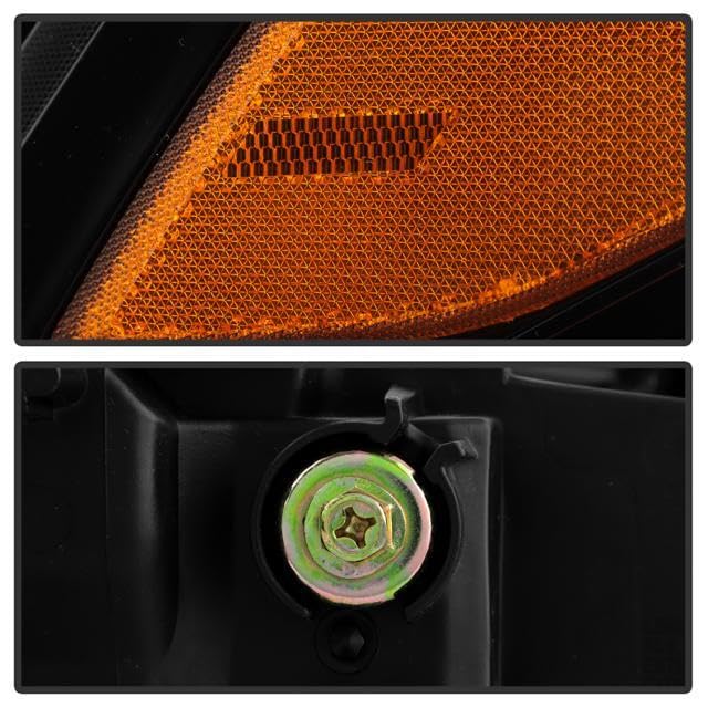 Honda Civic 22-24 (Fit All Model) Spyder All Black Full LED w/LED DRL Headlight - Black