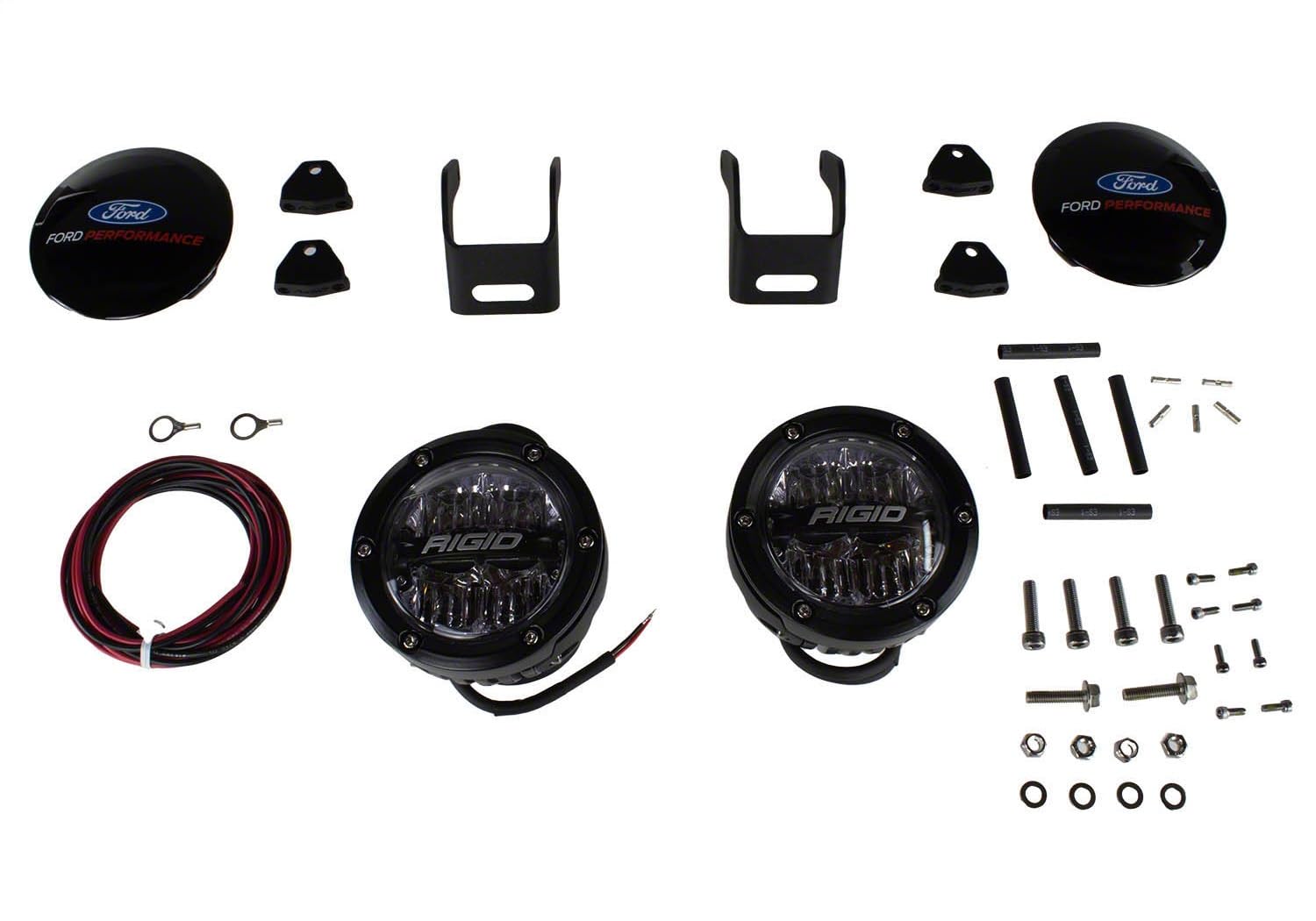 Mirror Mounted M-15200K-BML Off-Road Lights made for Bronco