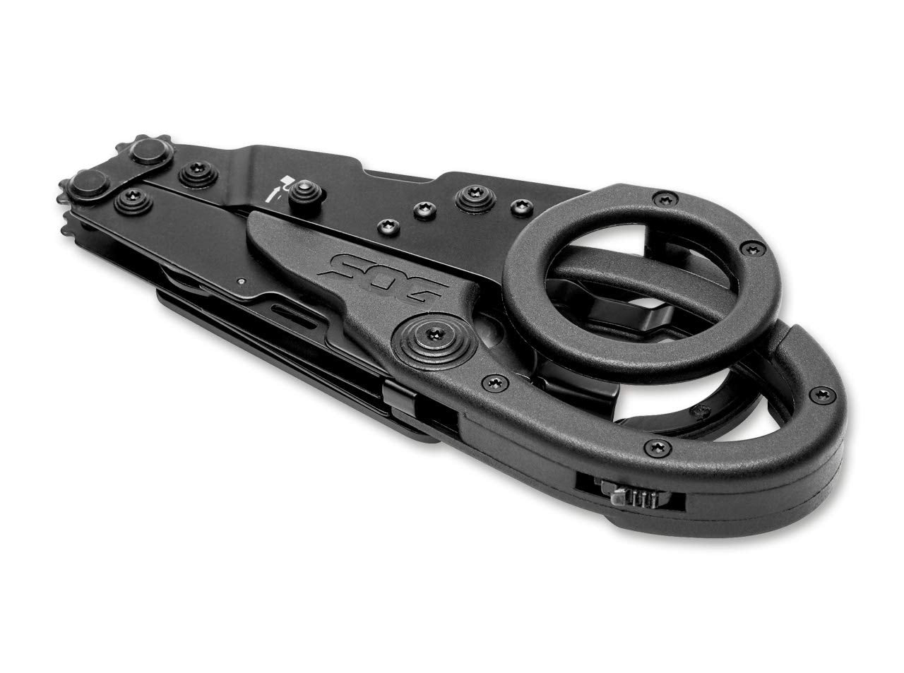 Black Steel SOG Parashears Scissors - 5"