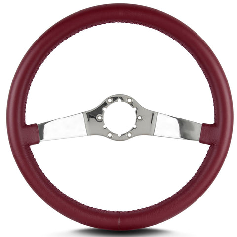 Burgandy Lecarra 63403 Two Smooth 14" Polished Standard Grip