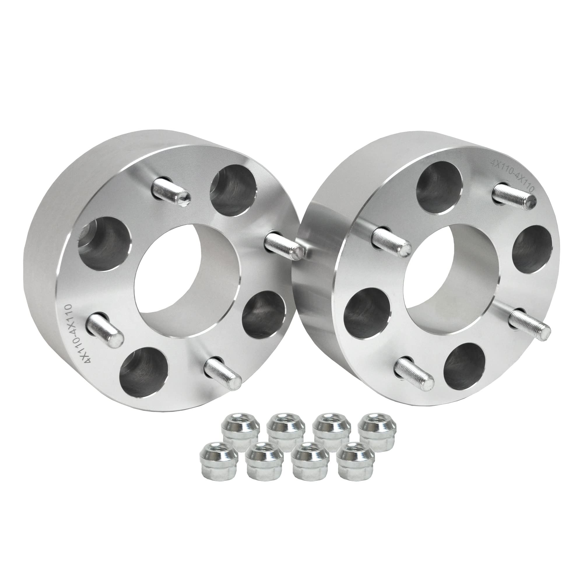 Rugged Wheel Front/Rear Spacer (1997-2022) Polaris/Bobcat Scrambler/Magnum/ATP/Predator/Ranger/Sportsman/Trail Blazer/Hawkeye/Outlaw, Aluminum Alloy, Bolt Pattern:4x156mm;Thread:3/8-24;Thickness:1.5”