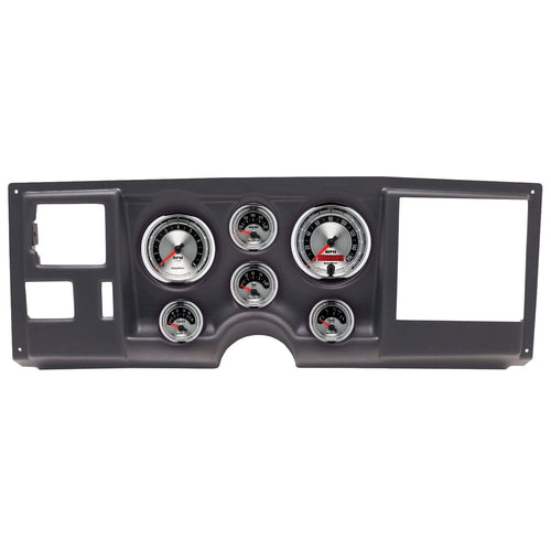 AUTO METER Direct Fit Dash Kit 2925-01, (3 3/8" X2, 2 1/16" X4), Chevy/Gmc Truck 88-94, American Muscle