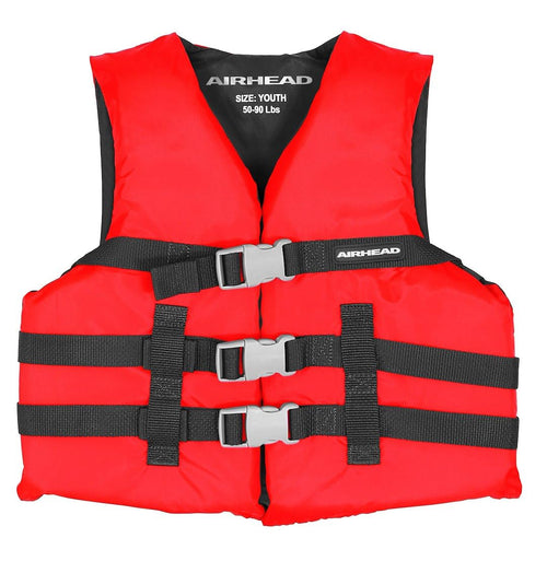 Youth Airhead Nylon Open Side - Red