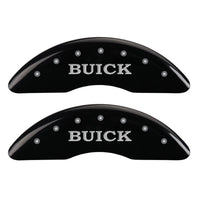 Caliper Covers MGP 49001SBSHBK with Black Powder Coat Finish, (Set of 4)