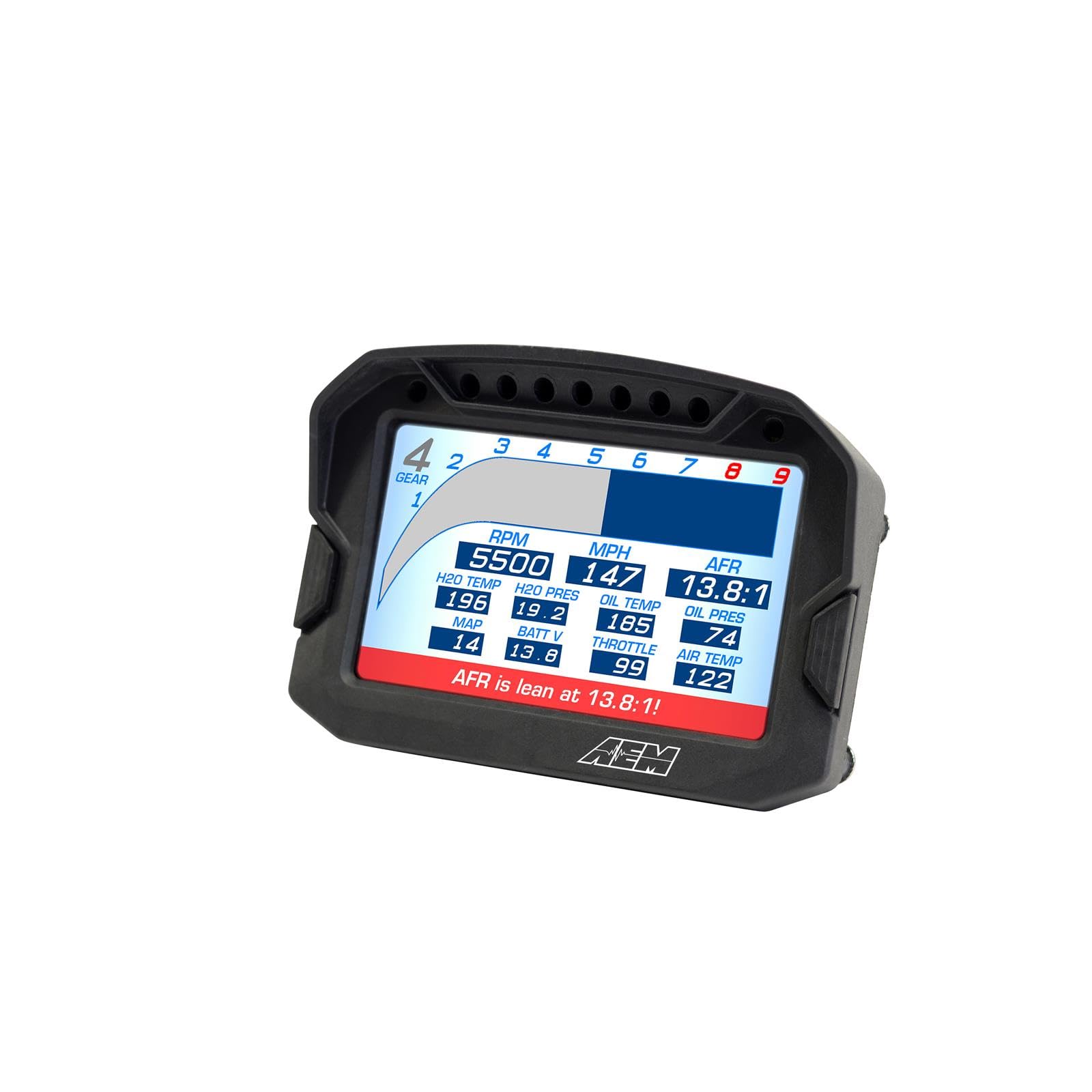 CD-5L AEM 30-5601 Carbon Logging Digital Dash Display (Non-GPS Enabled)
