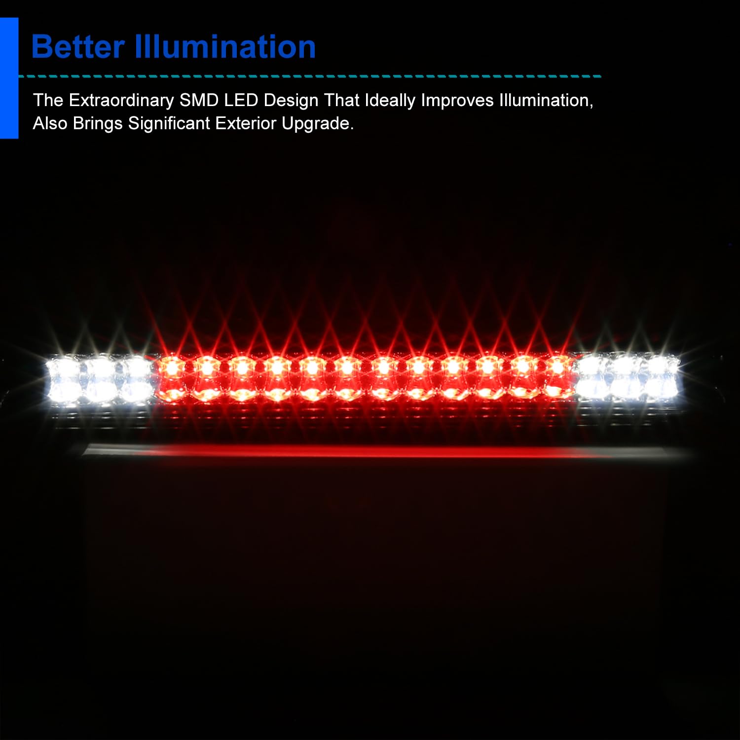 3Rd Brake Light Spec-D Led Smoke