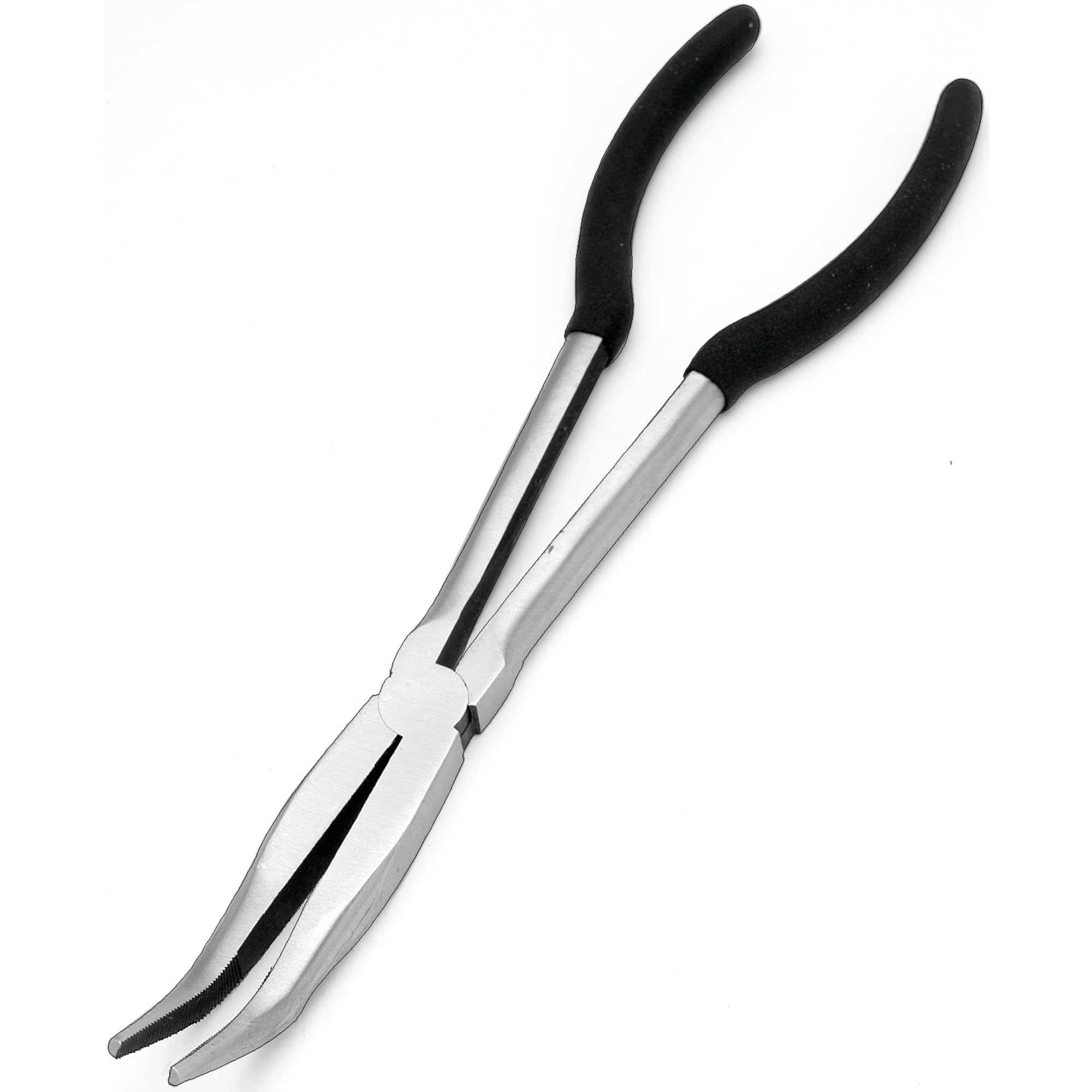 Bent Tip Performance Tool 1433 Screwdriver with Cushion Grip Handle for Easy Access to Tight Spaces and Comfortable Use