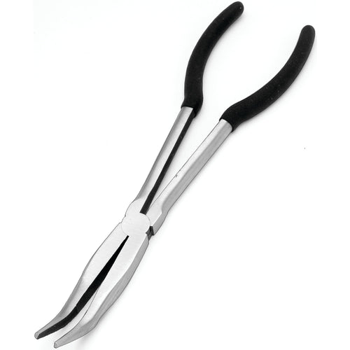 Bent Tip Performance Tool 1433 Screwdriver with Cushion Grip Handle for Easy Access to Tight Spaces and Comfortable Use