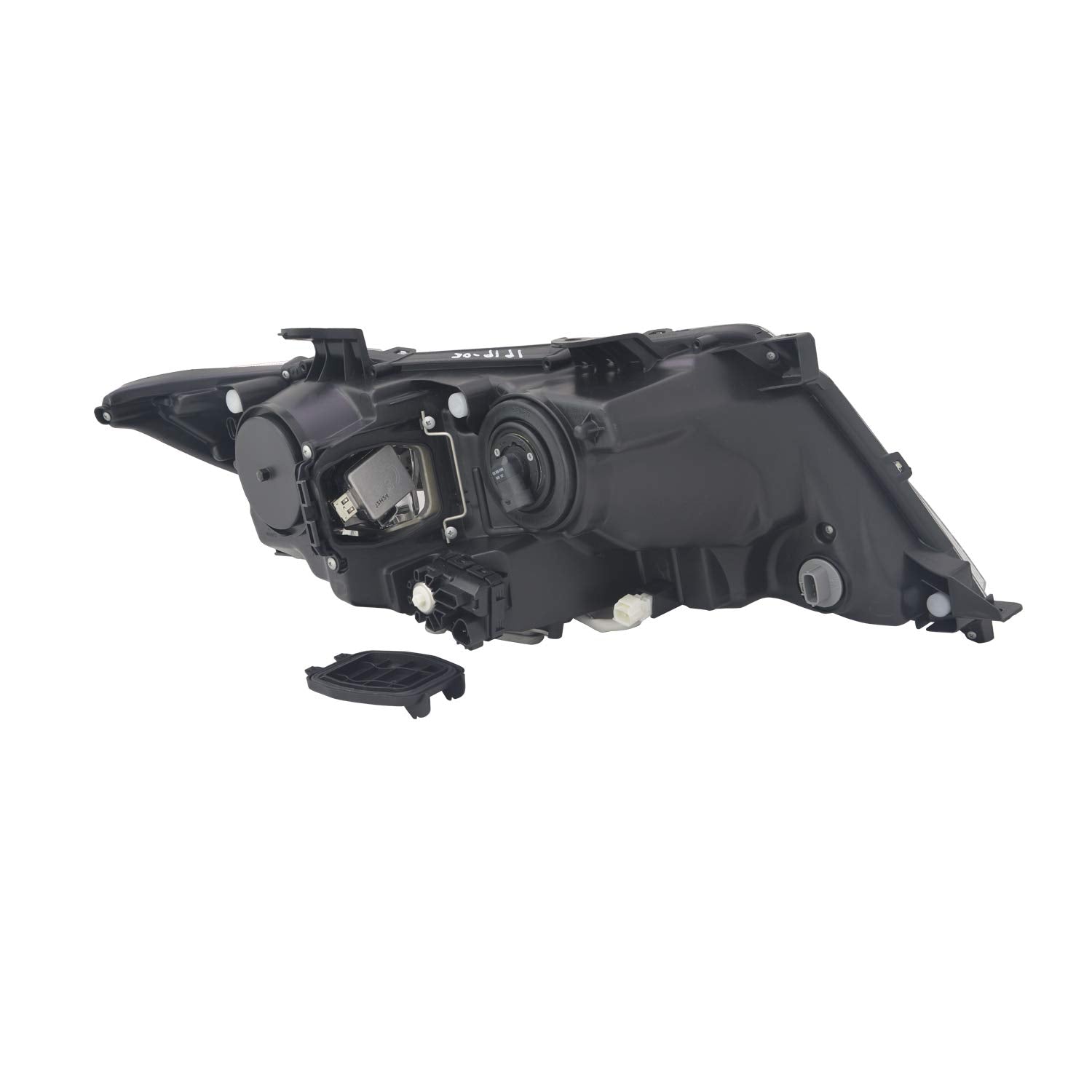 Left TYC Headlight Assembly Compatible with 2009-2012 Toyota Venza