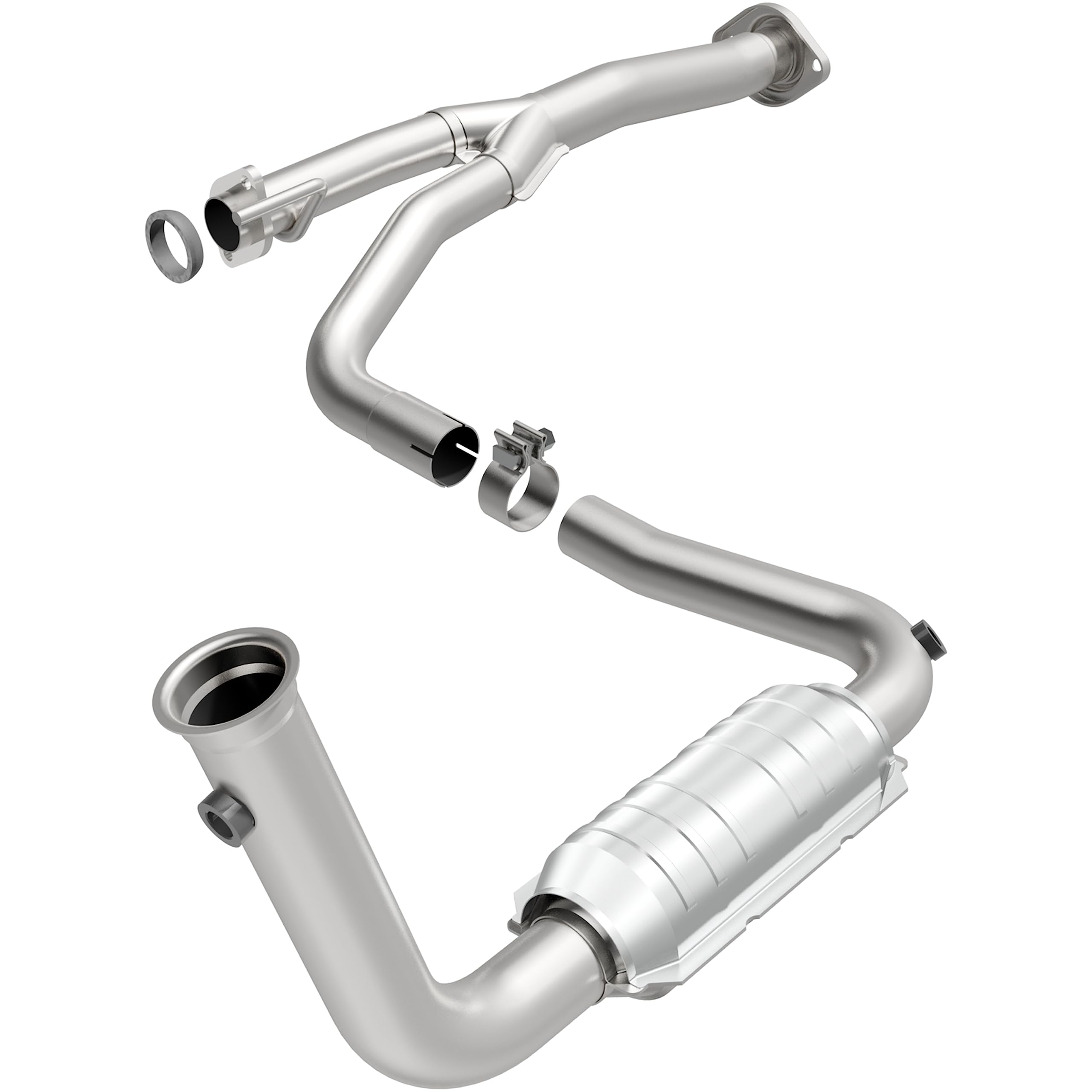 Large MagnaFlow Stainless Steel Direct Fit Catalytic Converter 49582
