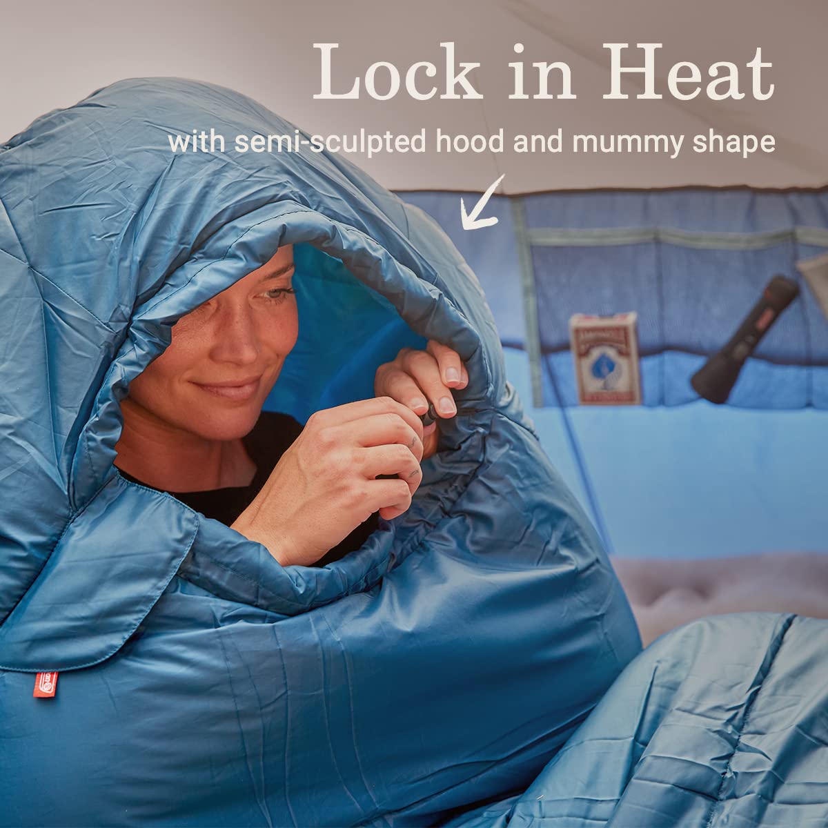 Tidelands 30° Coleman Mummy Sleeping Bag for Adults