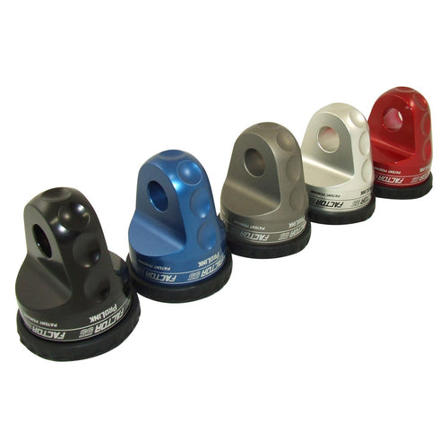 ProLink Factor 55 Winch Shackle Mount for Large Overland and Military-Style Vehicles, Fits Lines Up to 1/2" Diameter - Blue