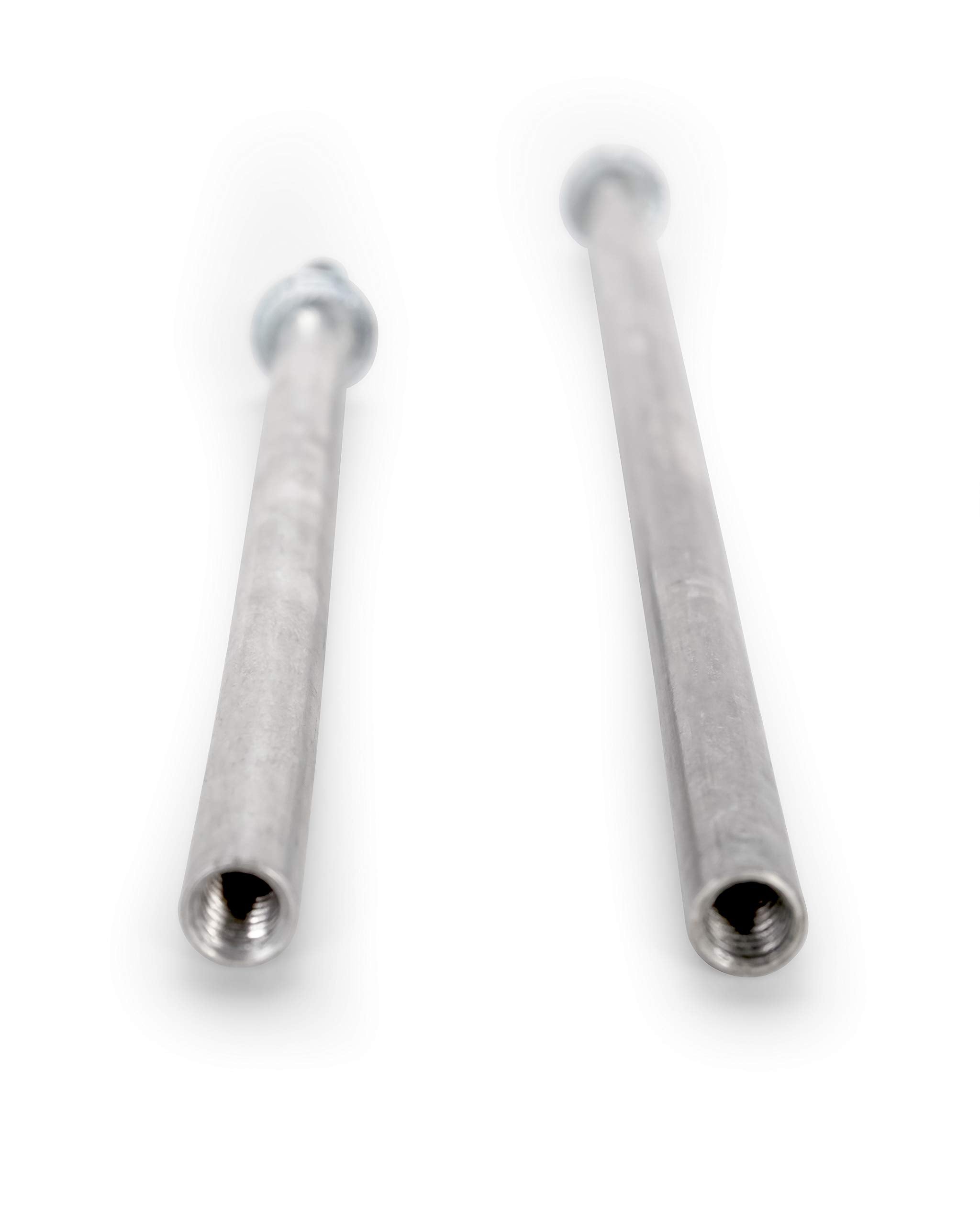 Camco Sewer Waste Valve Extension Rod RV - Each Extension Adjusts 2" w/Threaded Stud - Compatible w/Camco Waste Valves & Other Standard Waste Gate Valves (39509)