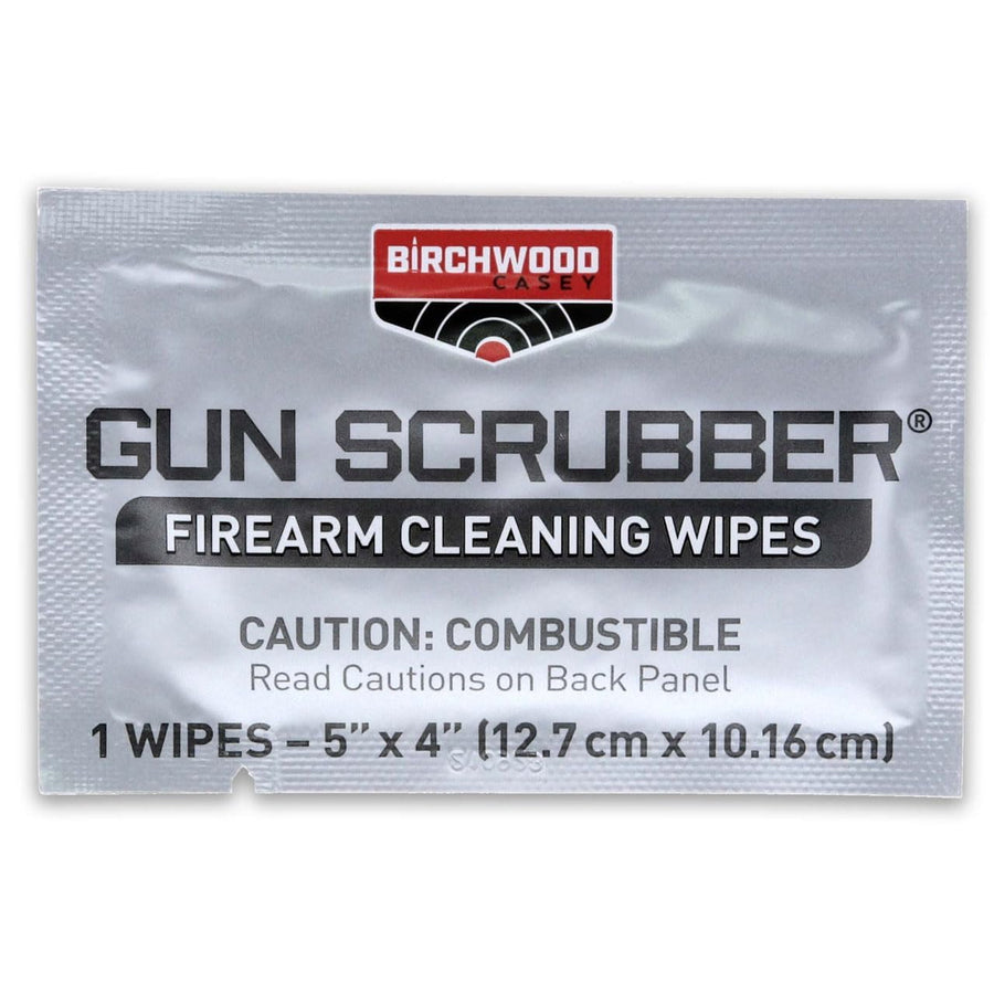 Gun Scrubber Birchwood Casey Gun Cleaning Wipes - Gun Cleaner, Lubricant, and Protectant, 12 Wipes